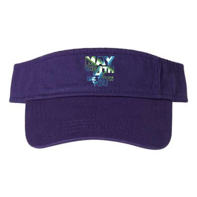 Funny May The 4th Be With You Valucap Bio-Washed Visor