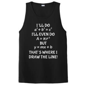 Funny Math Teacher Joke Men Women Fun Best Math Quotes PosiCharge Competitor Tank