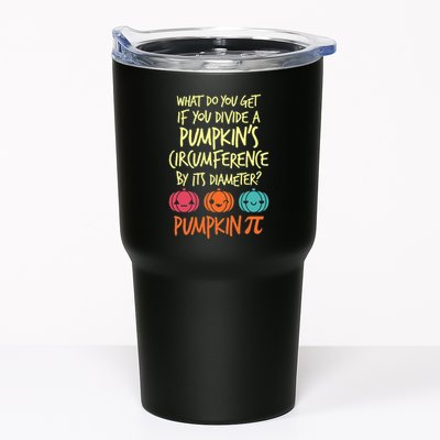 Funny Math Teacher Halloween Costume Pumpkin Pi Tumbler