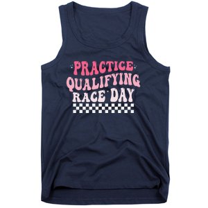 Funny Monday Tuesday Thursday Practice Qualifying Race Day Tank Top