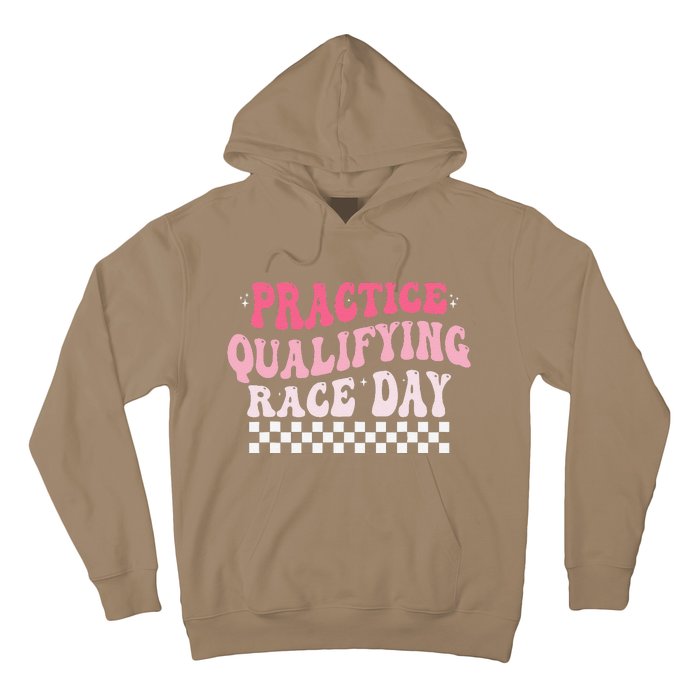 Funny Monday Tuesday Thursday Practice Qualifying Race Day Hoodie