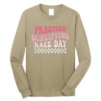 Funny Monday Tuesday Thursday Practice Qualifying Race Day Long Sleeve Shirt