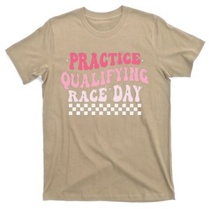 Funny Monday Tuesday Thursday Practice Qualifying Race Day T-Shirt