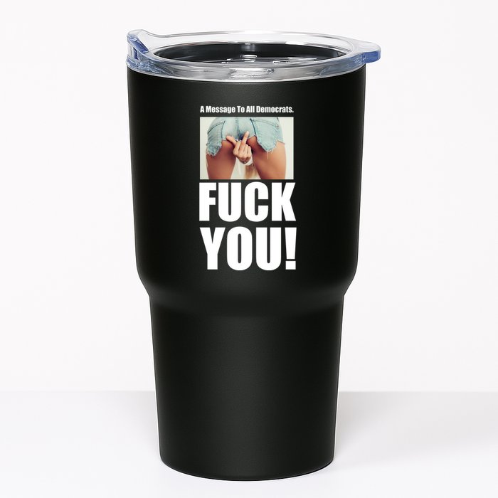 Funny Message To Democrats Tumbler