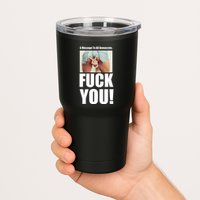 Funny Message To Democrats Tumbler