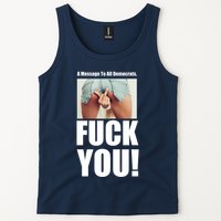 Funny Message To Democrats Tank Top