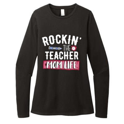 Funny Mom Teacher Meaningful Gift Womens CVC Long Sleeve Shirt