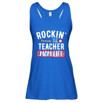 Funny Mom Teacher Meaningful Gift Ladies Essential Flowy Tank