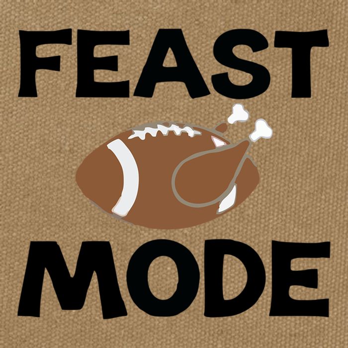 Feast Mode Thanksgiving Cool Gift Cotton Canvas Backpack