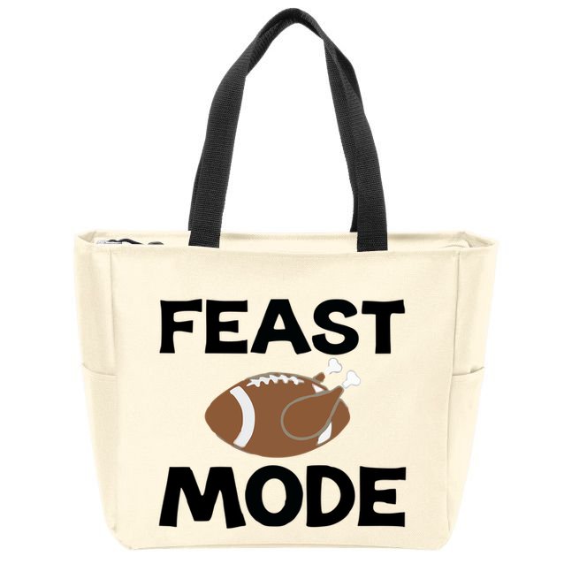 Feast Mode Thanksgiving Cool Gift Zip Tote Bag