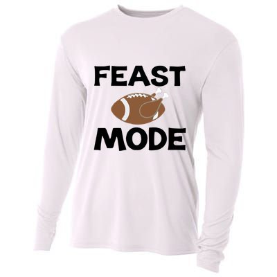 Feast Mode Thanksgiving Cool Gift Cooling Performance Long Sleeve Crew