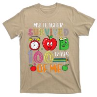 Funny My Teacher Survived 100 Days Of Me T-Shirt