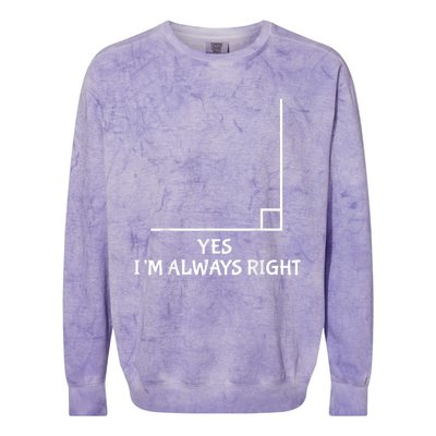 Funny Math Teacher Joke Men Women Fun Best Math Quotes Colorblast Crewneck Sweatshirt