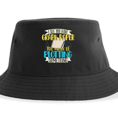 Funny Math Teacher Math Equation Equation Print Gift Sustainable Bucket Hat
