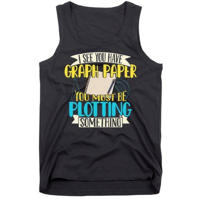 Funny Math Teacher Math Equation Equation Print Gift Tank Top