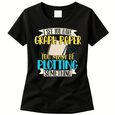 Funny Math Teacher Math Equation Equation Print Gift Womens T-Shirt