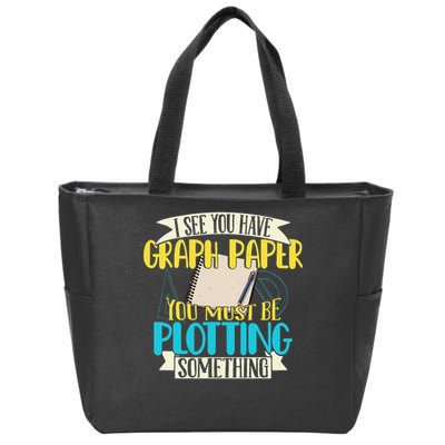Funny Math Teacher Math Equation Equation Print Gift Zip Tote Bag