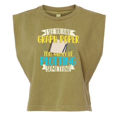 Funny Math Teacher Math Equation Equation Print Gift Garment-Dyed Women's Muscle Tee