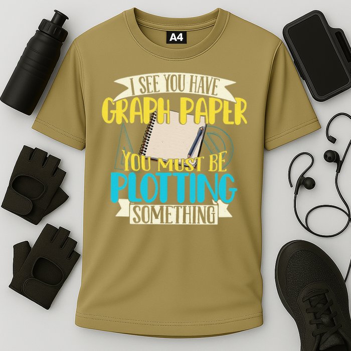 Funny Math Teacher Math Equation Equation Print Gift Cooling Performance Crew T-Shirt