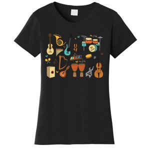 Funny Music Teacher Music Teacher Cool Teacher Women's T-Shirt