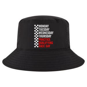 Funny Monday Tuesday Thursday Practice Qualifying Race Day Cool Comfort Performance Bucket Hat