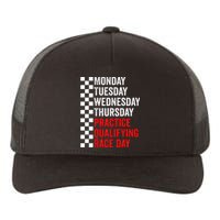 Funny Monday Tuesday Thursday Practice Qualifying Race Day Yupoong Adult 5-Panel Trucker Hat