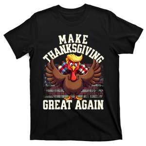 Funny Make Thanksgiving Great Again Turkey T-Shirt