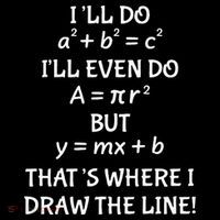 Funny Math Teacher Joke Men Women Fun Best Math Quotes Tall T-Shirt