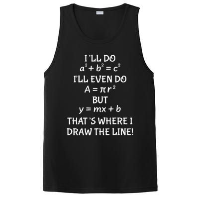 Funny Math Teacher Joke Men Women Fun Best Math Quotes PosiCharge Competitor Tank