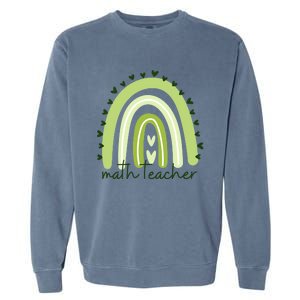 Funny Math Teacher Gift For Lovers Garment-Dyed Sweatshirt