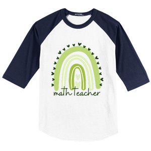 Funny Math Teacher Gift For Lovers Baseball Sleeve Shirt