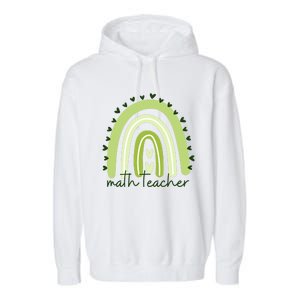 Funny Math Teacher Gift For Lovers Garment-Dyed Fleece Hoodie