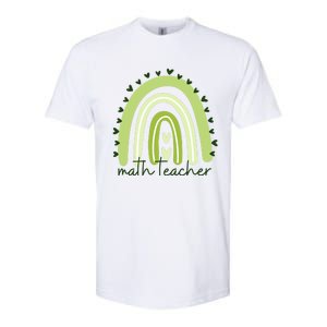 Funny Math Teacher Gift For Lovers Softstyle CVC T-Shirt