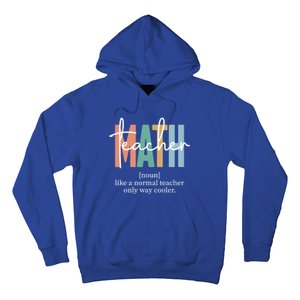 Funny Math Teacher Definition And Gift Hoodie