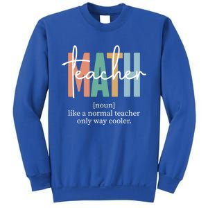 Funny Math Teacher Definition And Gift Sweatshirt