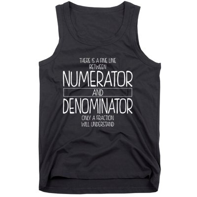 Funny Math Teacher Joke Fun Best Math Quotes Tank Top