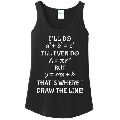 Funny Math Teacher Joke Wo Fun Best Math Quotes Ladies Essential Tank