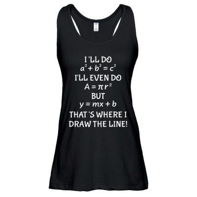 Funny Math Teacher Joke Wo Fun Best Math Quotes Ladies Essential Flowy Tank