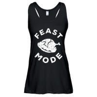 Feast Mode Thanksgiving Day Ladies Essential Flowy Tank