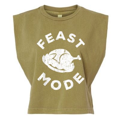 Feast Mode Thanksgiving Day Garment-Dyed Women's Muscle Tee