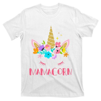 Funny Mamacorn Unicorn Costume Mom Mother's Day T-Shirt