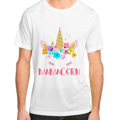 Funny Mamacorn Unicorn Costume Mom Mother's Day Adult ChromaSoft Performance T-Shirt