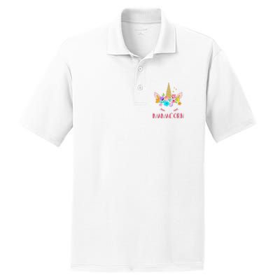 Funny Mamacorn Unicorn Costume Mom Mother's Day PosiCharge RacerMesh Polo