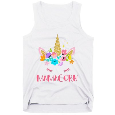 Funny Mamacorn Unicorn Costume Mom Mother's Day Tank Top