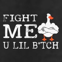 Fight Me U Lil Bitch Muscle Duck 11oz C Handle Ceramic Mug