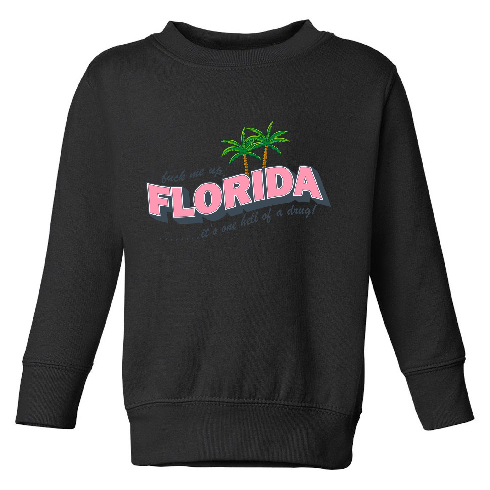 Fuck Me Up Florida Its One Hell Of A Drug Ttpd Toddler Sweatshirt