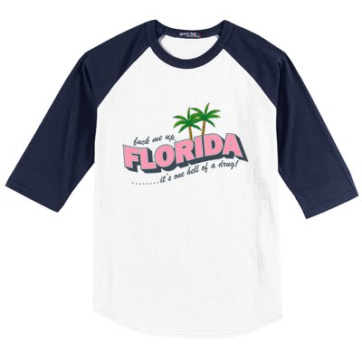 Fuck Me Up Florida Its One Hell Of A Drug Ttpd Baseball Sleeve Shirt