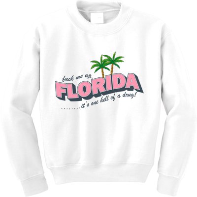 Fuck Me Up Florida Its One Hell Of A Drug Ttpd Kids Sweatshirt