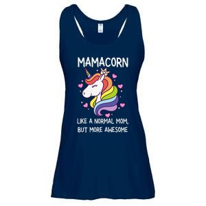 Funny Mamacorn Unicorn Costume Mom MotherS Day Ladies Essential Flowy Tank