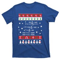 Funny Math Ugly Christmas Gift Merry Xmas In Math Equation Funny Gift T-Shirt